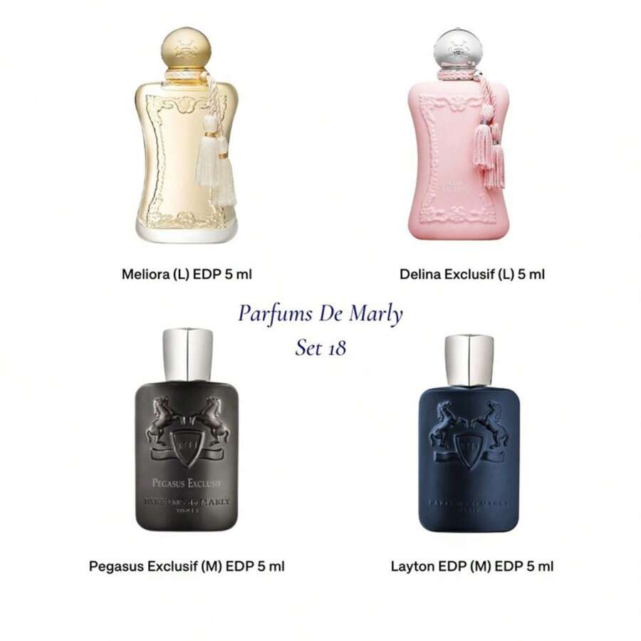 Parfums de Marly Mini Set – 4 Scents (5ml Each)